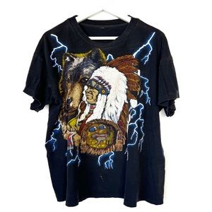 SOLD! American Thunder Vintage tee shirt